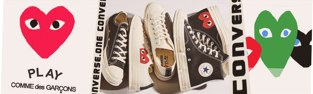 Comme des garçons converse 2025 pois